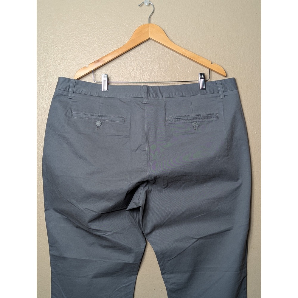 Bonobos Chino Pants‎ Mens 40x32 Grey Athletic Fit Stretch Cotton Trousers 17408 - Picture 14 of 15